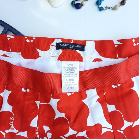 MARIO SERRANI Pleated Flare Skirt - Picture 2 of 2